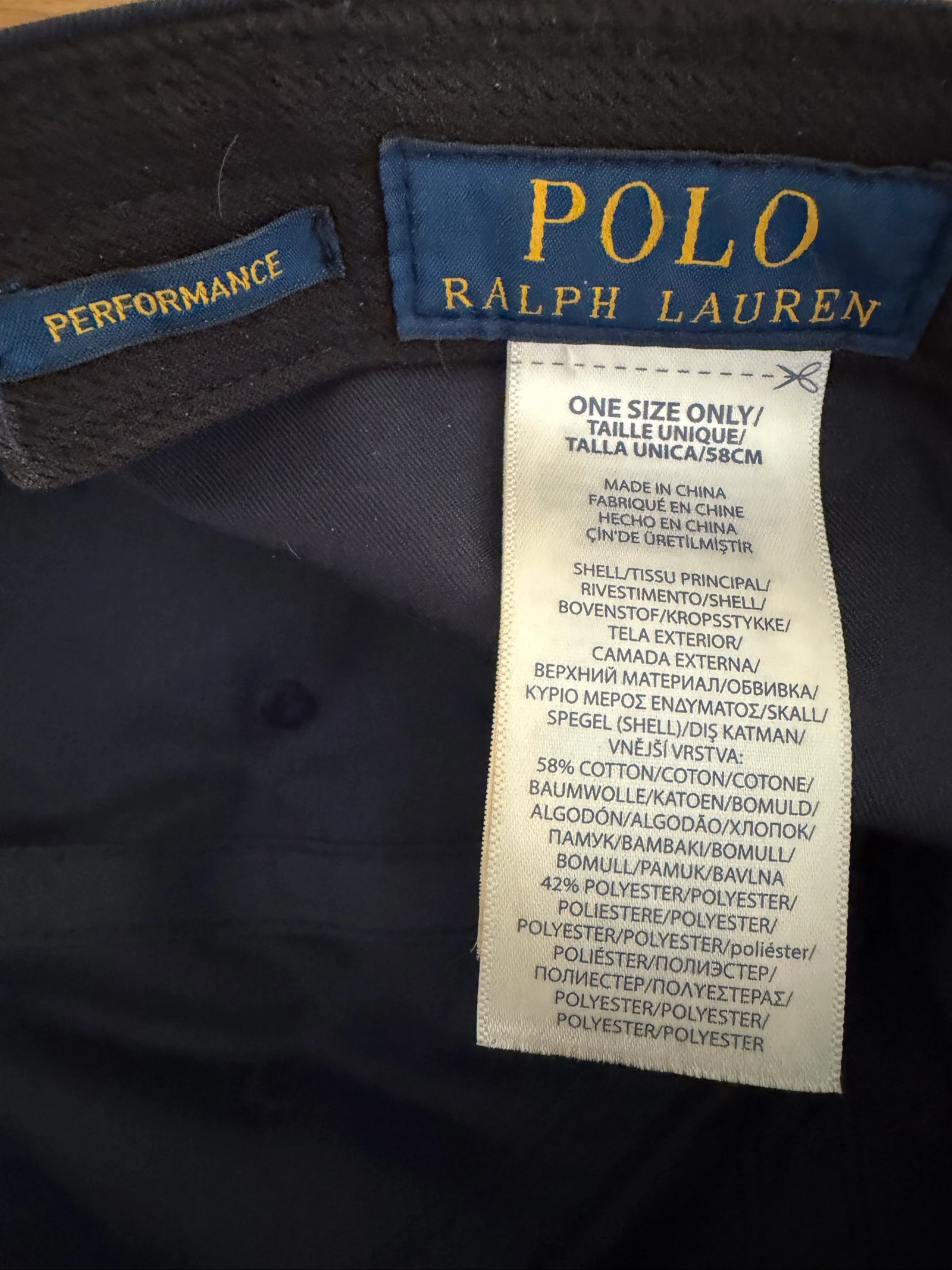 Boné Masculino Ralph Lauren Performance – photo 3